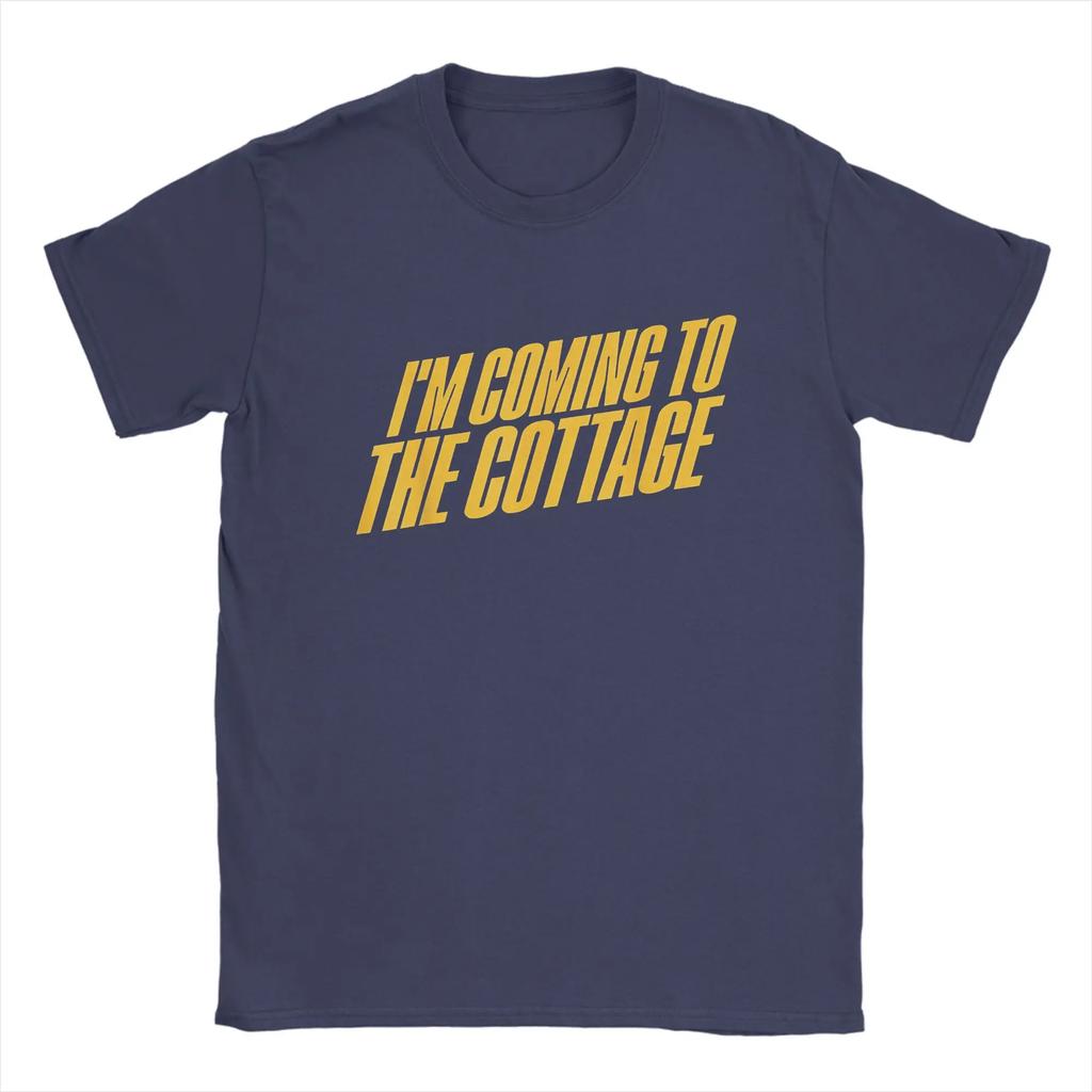 Women Unisex TShirt Hollander I Am Coming To The Cottage Crazy Women Cotton Tees Short Sleeve T Shirt Round Neck Clothes Party