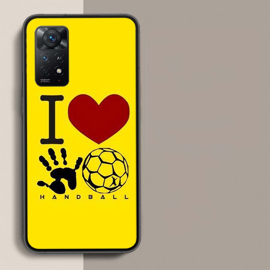 Чехол для телефона Спортивный Гандбол Для Redmi Note 14+ 13 Pro Plus 14C 13C 12C 12 10A 10C 10 9 8 9A 9C 9T 8A 7 Pro Xiaomi Capa Чехол Милый