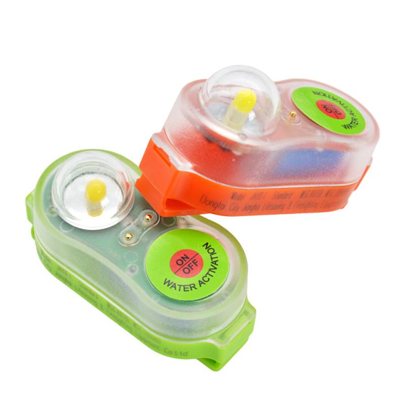 Литиевый Световой Жилет Спасательный Фонарь Сигнальный Предупреждающий Свет Аксессуары для Спасательного Жилета