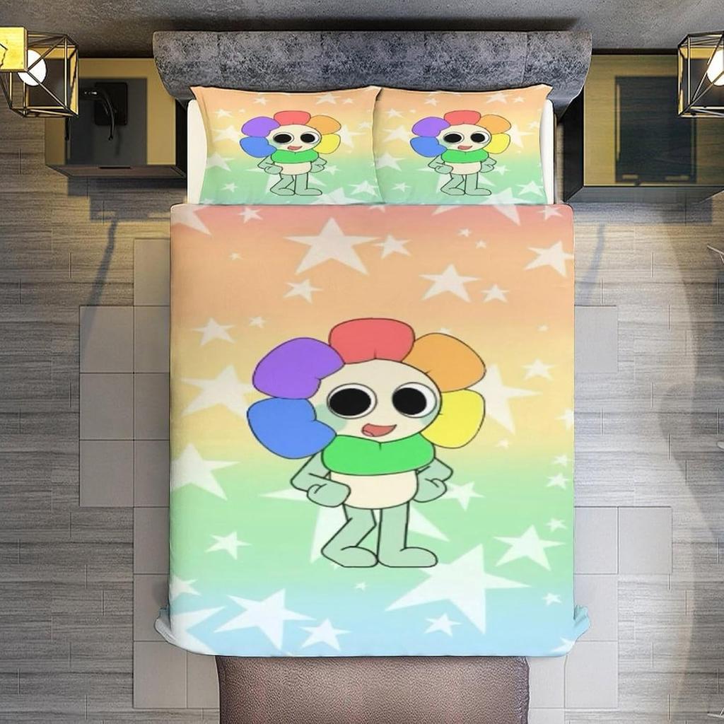 Комплект постельного белья D-Dandy's World с 3D-принтом, аниме-комплект пододеяльника с наволочками, подарок на день рождения для мальчика, подростка, девочки, мягкое милое постельное белье