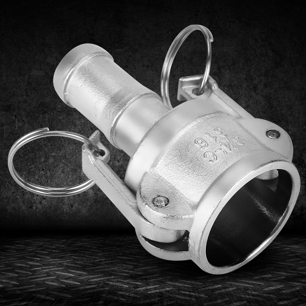 1 шт. Нержавеющая сталь 316 Тип C Camlock адаптер муфта с наружным концом x наружный штуцер DN20 G34