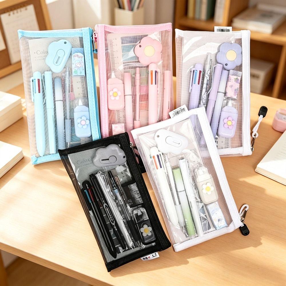 9pcs/Set 9-in-1 Stationery Set Plastic Gel Pens Durable Multicolor Pen Back To School Gifts