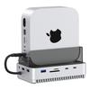 Вертикальная подставка Thunderbolt 4/5 для Mac mini M4 и корпус для внешнего жесткого диска, 40 Гбит/с