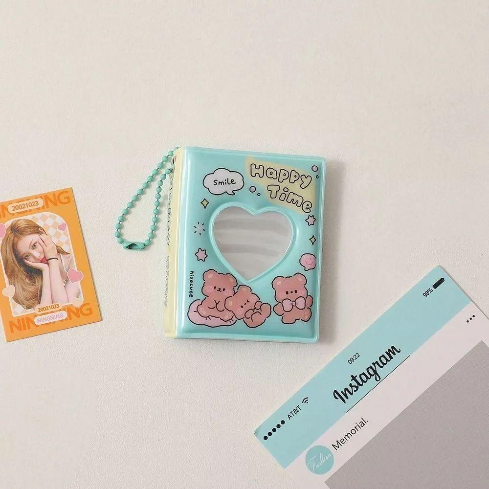 Waterproof Love Heart Photo Album Card Book Hollow Picture Storage Album New Cartoon Photo Album