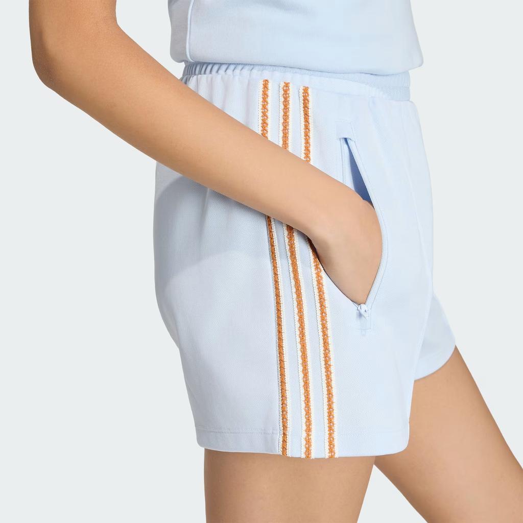adidas Оригинальный логотип Полосатые Повседневные Шорты Женские шорты KY3166