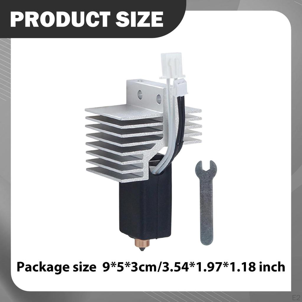 Запчасти для экструдера 3D-принтера, горячий конец, печатающая головка, замена, компактные высокотемпературные аксессуары, инструмент