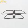 18 Tangeo Speaker Bright Ring Decorative & Protective Stainless Steel Car Door Frame Cover