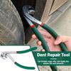 Auto Body Sheet Metal Dent Repair Pliers, Comfort Grip Olecranon Edge Bending Tool, Metal Cast Ergonomic Crimping Pliers for Car Door Fender Repair