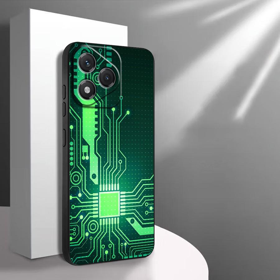 Чехол для Huawei P30 P20 Pro P20 P40 Lite P Smart 2019 P20 Lite 2018 Funda Чехол для телефона Ретро Печатная плата