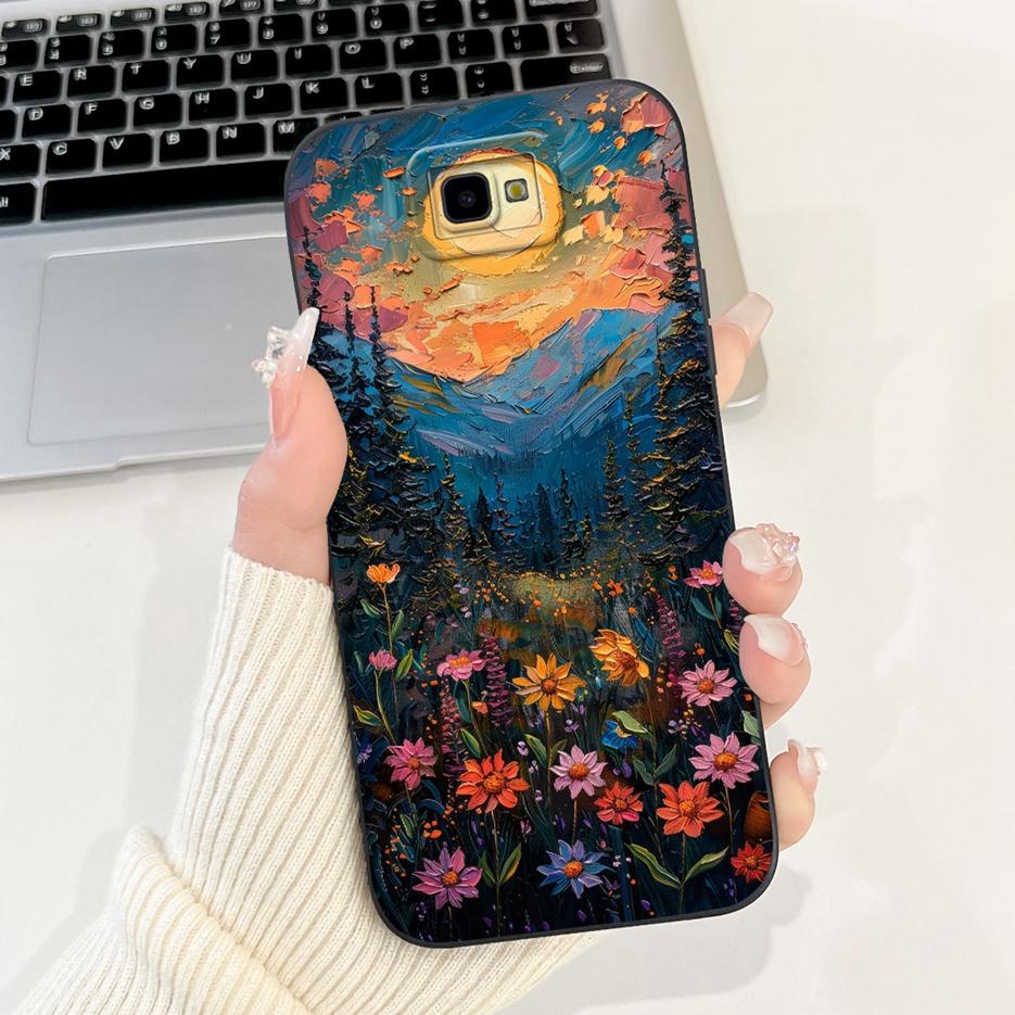 Чехол для Samsung Galaxy J7 Prime SM-G610F Модный Чехол с Конфетной Раскраской Мягкий ТПУ Чехлы для Телефона Для Samsung J7 Prime J7Prime 2 Fundas