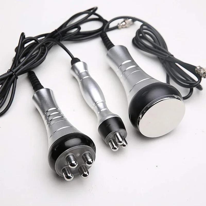 Аппарат 3 в 1 40K Кавитация Ультразвук - Инструмент для похудения и снижения веса для омоложения кожи, Мультиполярный лифтинг и против морщин, Для домашнего использования