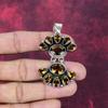 Smoky Topaz Handmade Gemstone Pendant, 925 Solid Sterling Silver Pendant Antique Jewelry, For Engagement Gift
