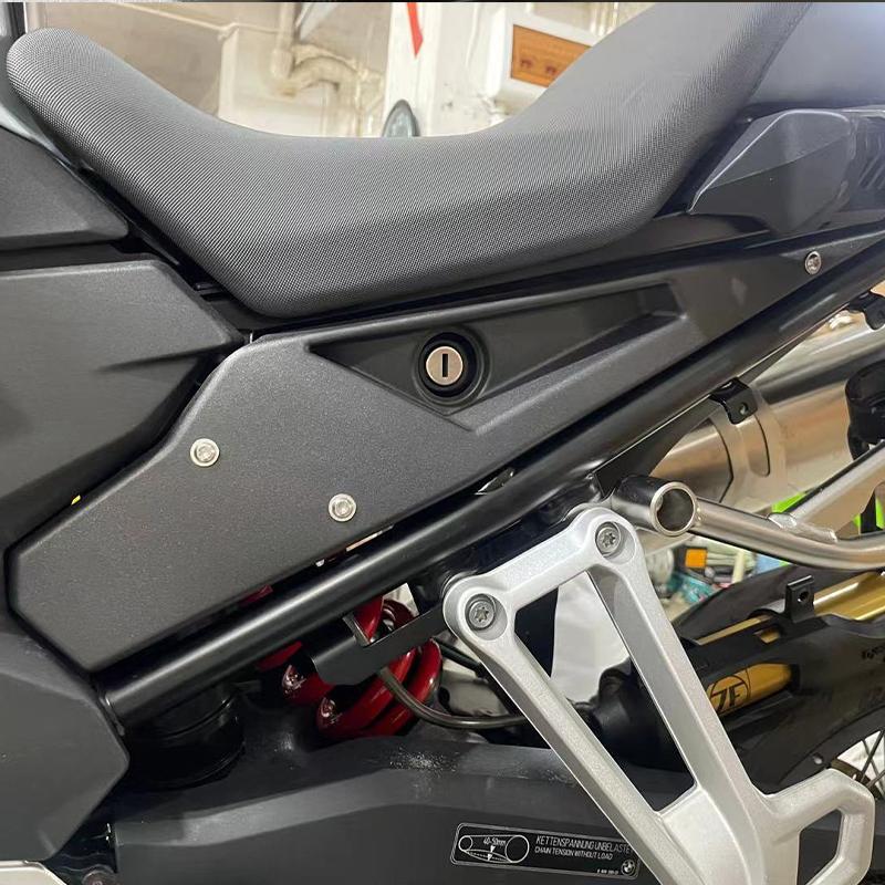 Motorcycle Side Frame Cover Fairing Filler Panel Trim Lid For BMW F850GS Adventure F750GS F 850 GS 750 F850 Adv F750 2018-2023