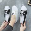 2023 Women's Korean Style Breathable Canvas Shoes - Comfortable, All-Match, Shallow Mouth Design