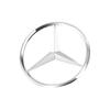 C200 E200  For Mercedes Benz 1pc ABS Tail Star Emblems Black Silver Rear Trunk Star Logo Stickers Badges for Benz Old New B-clas