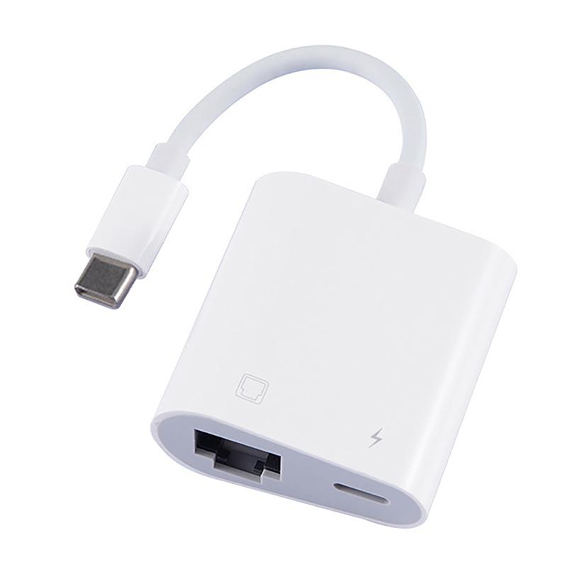 Адаптер для подключения мобильного телефона Lightning к порту Rj45 Ethernet-конвертер
