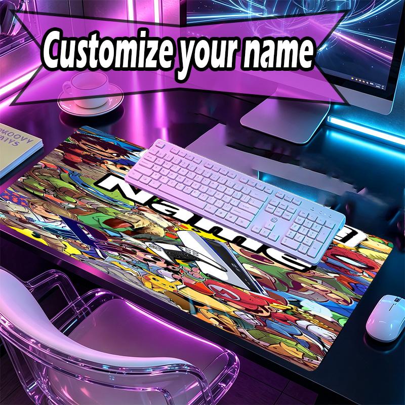 Custom Name Personalized Apex Legends Pattern Mousepad, Laptop PC Desk Mat, Decorative Desk Mat for Home Keyboard Pad Gift