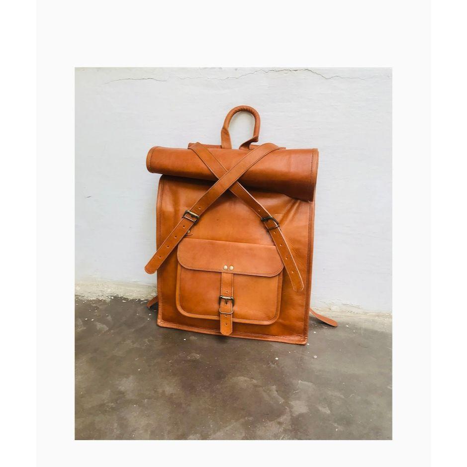 Персонализированный кожаный рюкзак, дорожный рюкзак, кожаный рюкзак с откидной крышкой, сумка для ноутбука ручной работы, винтажная сумка в деревенском стиле, подарок для мужчин и женщин