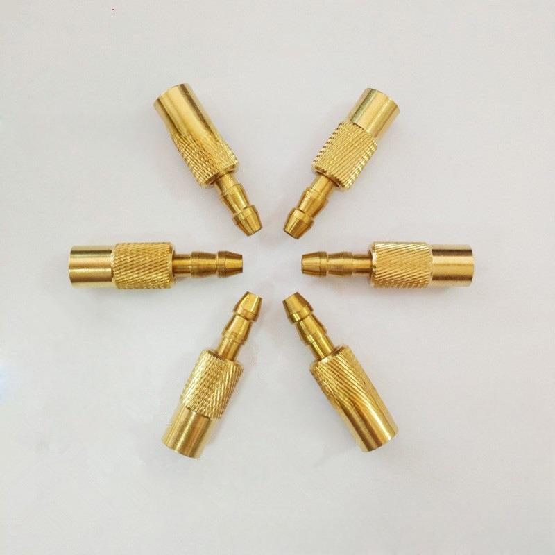 Автоматический зажим для воздушного насоса, портативный латунный надувной зажим, соединительный адаптер, инструменты для подключения клапана для шин автомобилей и грузовиков