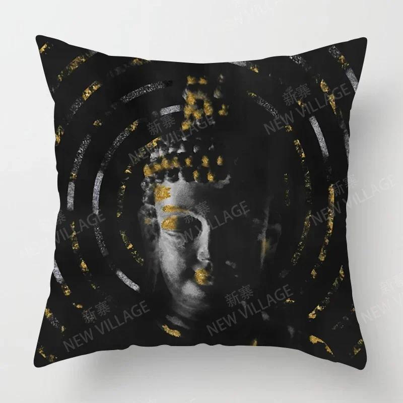 Осенний Домашний Декор Осенний Декор Гостиной Наволочка для Декоративной Подушки Диван Бохо Наволочка Мандала   X