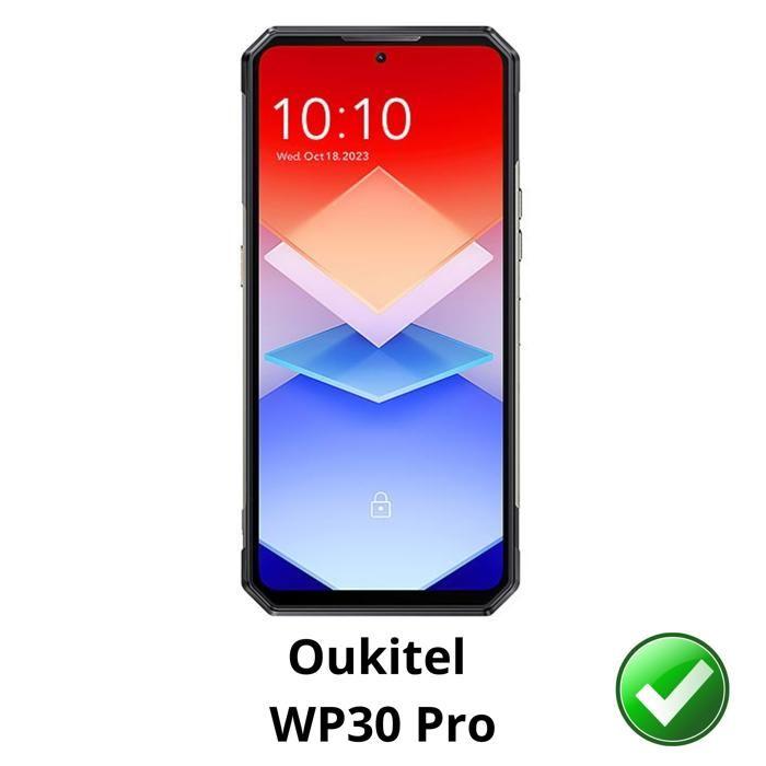 Защитная пленка для Oukitel WP30 Pro [Набор 2 шт.] Защитная пластиковая пленка Ультратонкая Phonillico