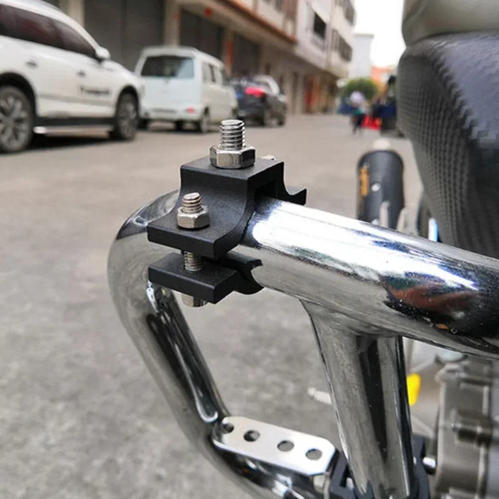 Крепление для светодиодного света мотоцикла, Универсальный зажимной кронштейн 0,7-1,2 дюйма для дуги, Держатель для фар и прожекторов квадроцикла, UTV