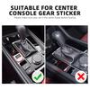 Suede Gear Shift Panel Cover for Mazda 3 BP 2019-2025 Mazda3 Axela Interior Gear Shift Collar with Sport Button
