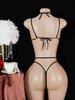 Сексуальные боди-комбинезоны Teddie Baby Dolls Эротический костюм Секс Глубокий V Открытая грудь Пижама Женское Кружево Сквозное Без ластовицы Нижнее белье Соблазнительные бюстгальтеры