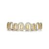 Fashion Full CZ Stone Rhinestone Braces Zircon Teeth Cap Brace For Women Men Top Bottom Dental Grills Personalized Body Jewelry