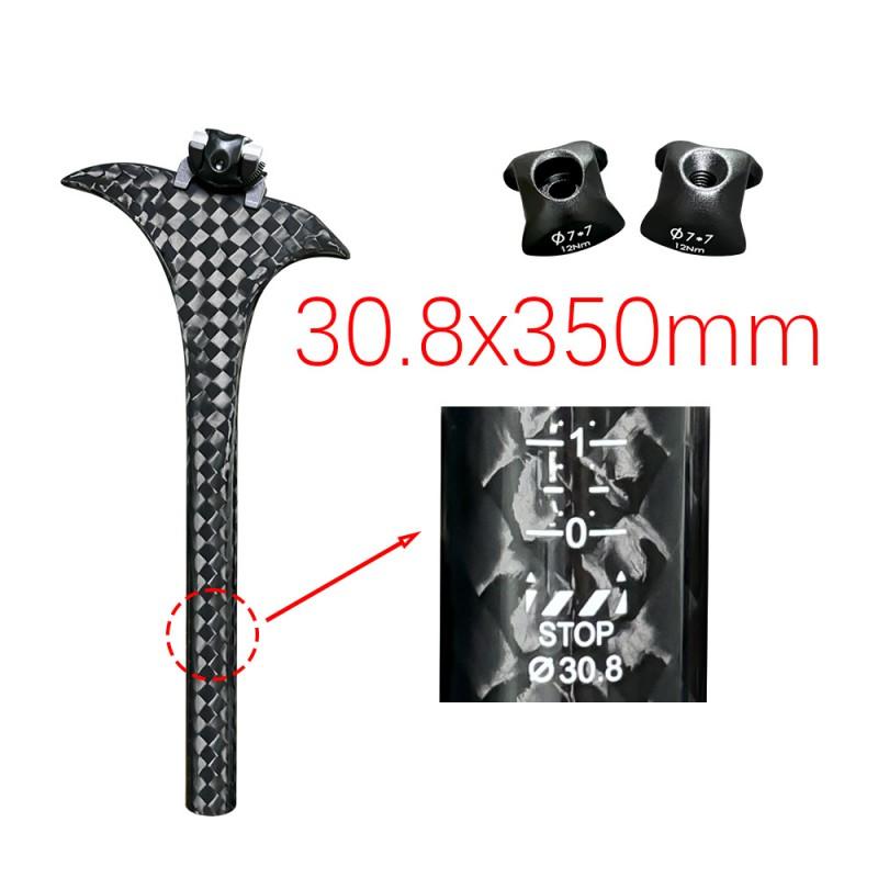 Carbon Fiber Aero Bicycle Seat Post Road Bike MTB Track 27.2mm 30.8mm 31.6mm Diameter
