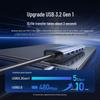 6-в-1 док-станция Type-C ShanZe: 4K HD, Gigabit Ethernet, Многопортовый USB-хаб-расширитель