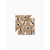 Marimekko Unikko Lunch Napkins, 33x33cm, Women's, 52_1_5273552665, Off-White X Beige