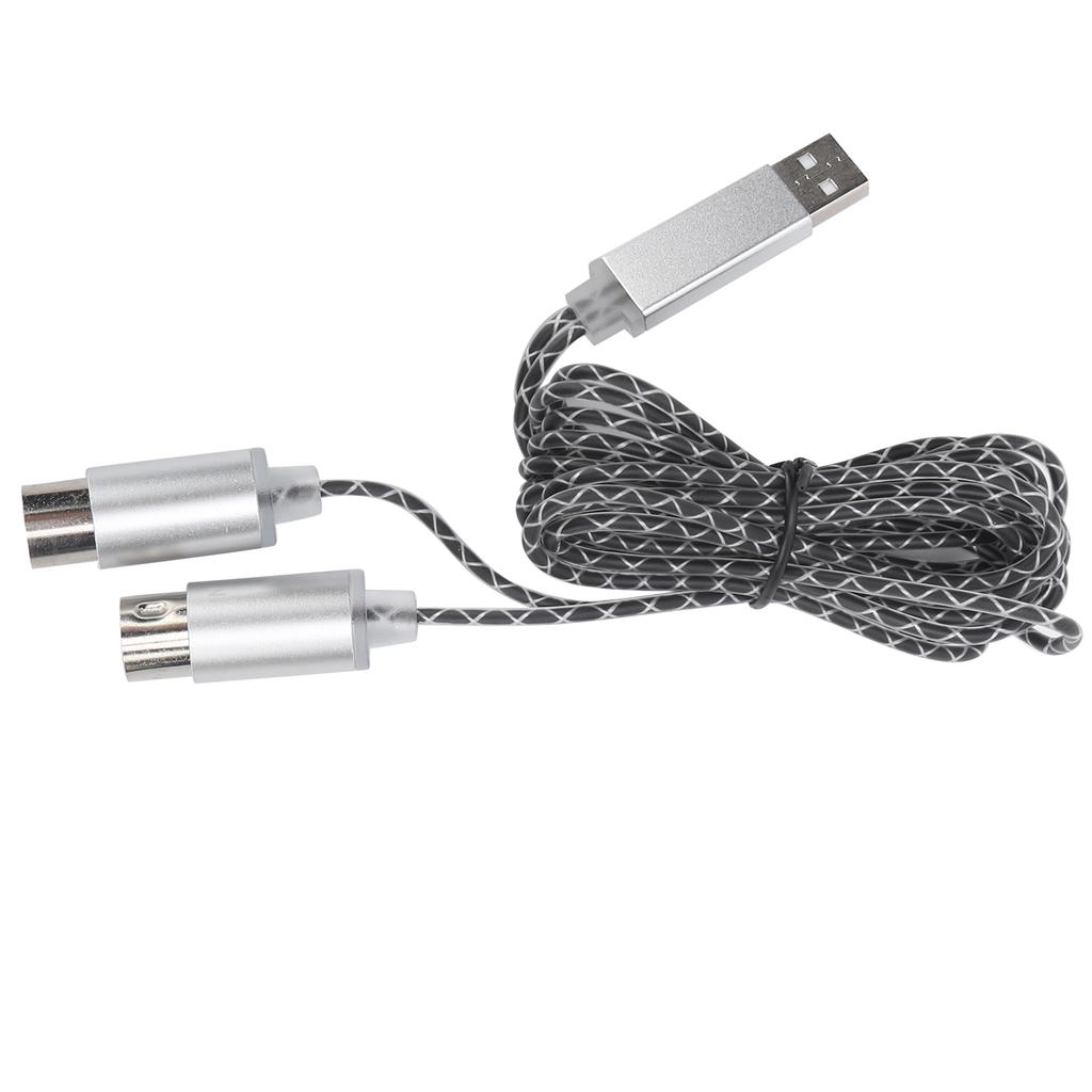Кабель MIDI для передачи данных USB TPE оболочка Электронное пианино к компьютеру Линия для редактирования и подключения