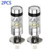 Driving LED Headlight Light Bulb 6000K Wear-resistant Replacement 2pcs