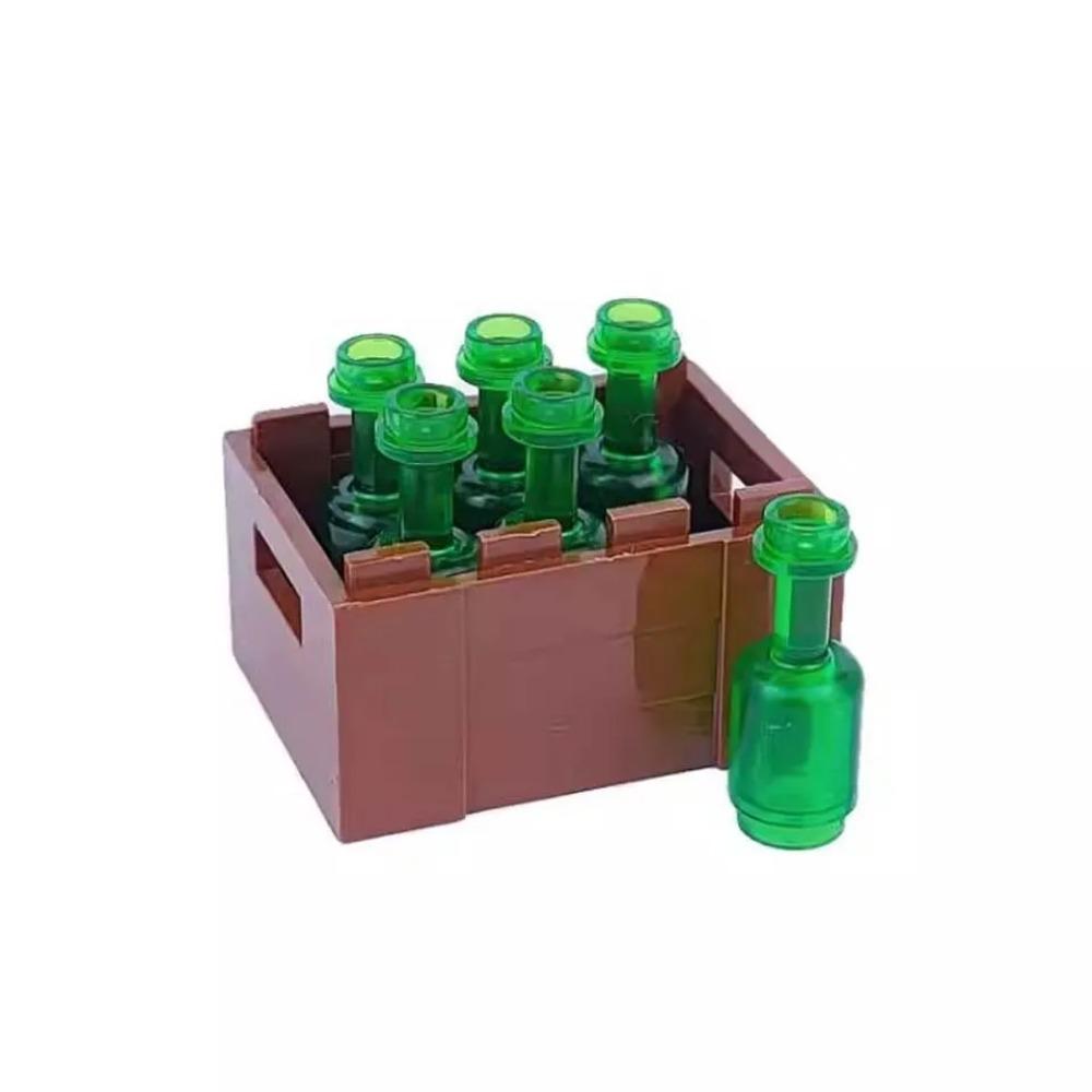 MOC Precious Deposits Building Blocks Treasure Pirate Map Gold Ore Silver Brick Box Diamond Bricks Toys Gift