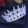 Королева, король, тиары и короны, свадебные женские, розовое золото, цвет кристаллов, головной убор, диадема, свадебные украшения для волос, аксессуары