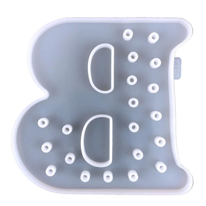 Threading Board Epoxy Mold Montessori Educational Baby Toy Silicone Mold Games Great for Travel and Plane Activities