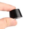8pcs Furniture Parts Cushion Black Protective Pad PVC Foot Mat Tapered Furniture Slip Feet