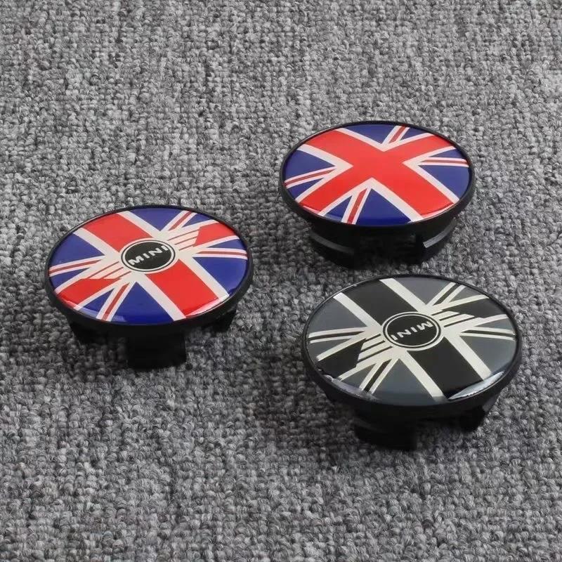 4X 54mm Car Wheel Center Hub Cap Cover Emblem Sticker For Mini Cooper S.Suitable for ABS hub center parts of BMW Group.