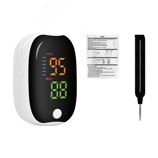 Неинвазивный оксиметр Легко читаемый дисплей Удобный дизайн Высокоточный оксиметр крови