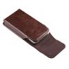 Solid Color Leather Belt Clip Phone Case Vertical Phone Belt Hanging Pouch  Outdoor Sports