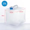 5/10/15/20L Collapsible Water Storage Container Outdoor Foldable Water Bag Camping Drinking Tank Bucket for Trip