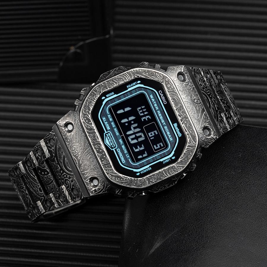Casio Унисекс Серия G-SQUAD 43,2 мм Черные часы DW-B5600G-2(Команда788--)