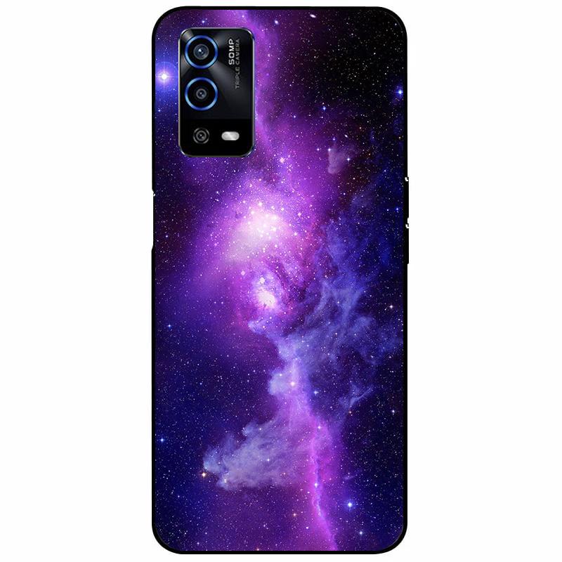 For Oppo A55 4G Case 6.51'' Soft Silicone Protective Marble Phone Cover for Oppo A55 Case TPU Funda For OPPOA55 A 55 CPH2325 Bag