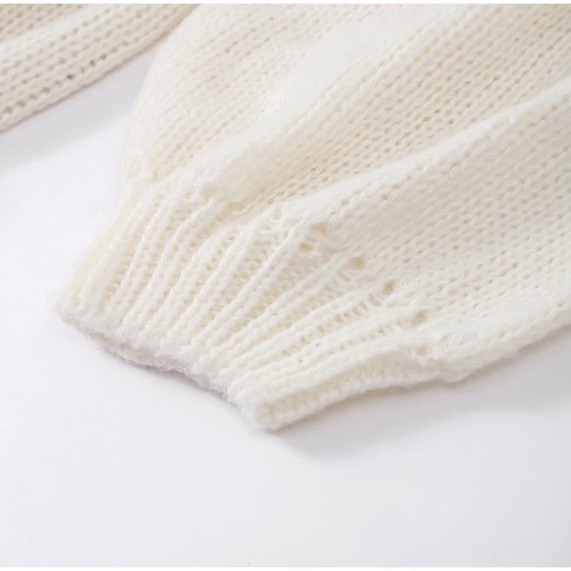 VAYLA Повседневный кардиган на одной пуговице Женский Свободный с длинным рукавом с круглым вырезом Свитера оверсайз Офисный Женский Универсальный Топ