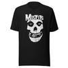 THE MISFITS Потертый Логотип Черепа Унисекс Футболка Хоррор Панк Мягкая Футболка XS-5XL Унисекс Футболка
