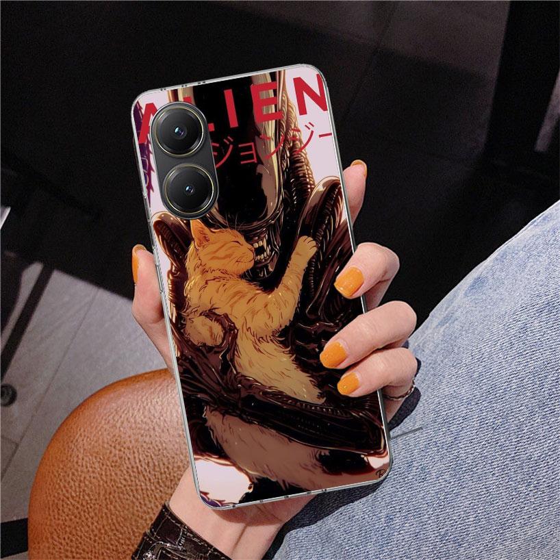Крутой чехол для телефона A-Alien X-Xenomorph для Xiaomi Poco X7 X6 X5 Pro F7 Ultra Redmi 15C 15 13C 13 12C 12 10 10A 10C 9 9A 9C 9T