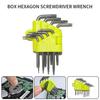 CR-V Steel Star Torx Wrench Set 8 Pcs Star Key Wrench Portable Screwdriver Bit Set  Workshop Use