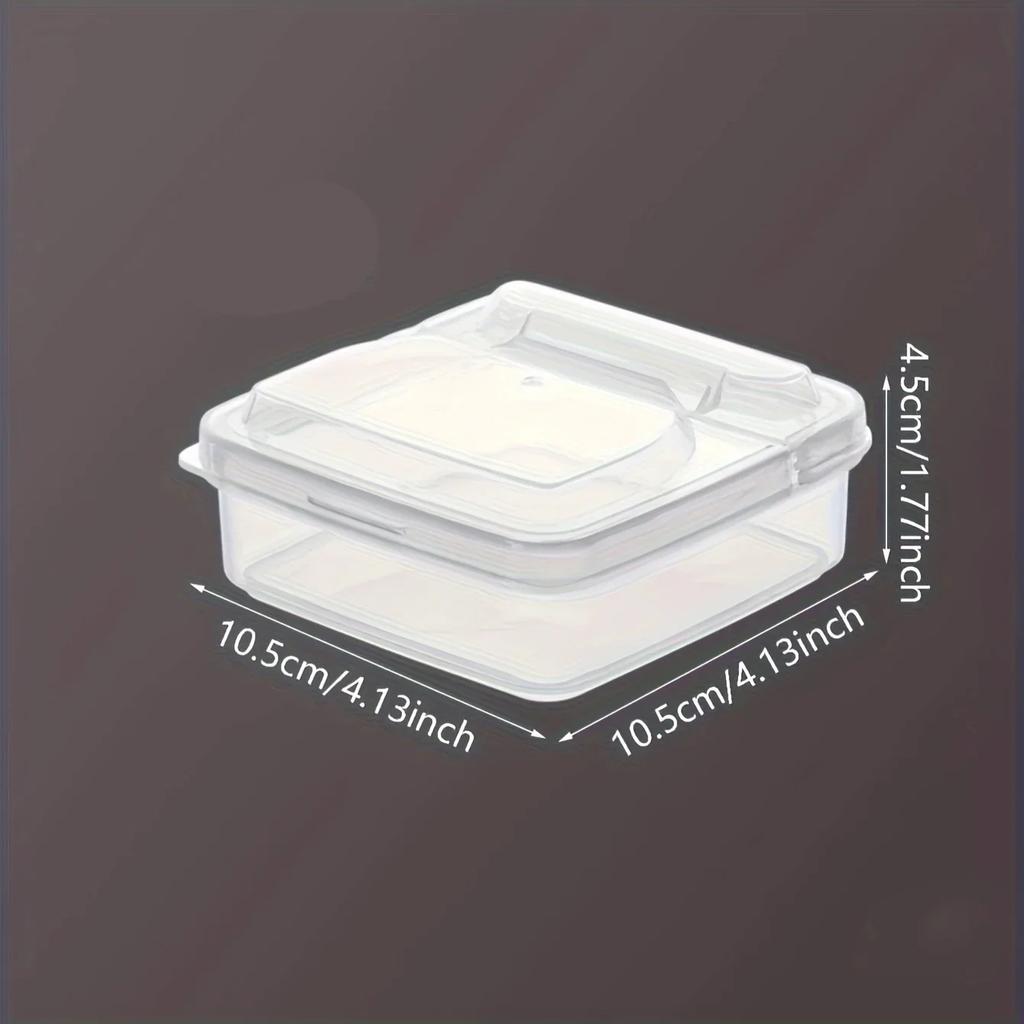 2 шт. - Прозрачный контейнер для хранения масла и сыра, органайзер для холодильника, кухни, фруктов, овощей, для сохранения свежести