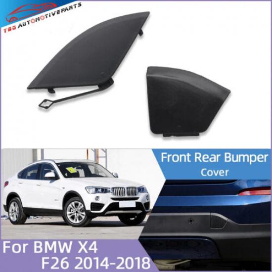 Front Rear Bumper Tow Hook Cover Cap For BMW X4 F26 base 2014-2018 51117338473